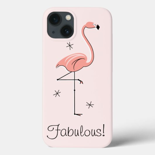 フラミンゴピンク「素晴らしい!」iPad Miniケース Case-Mate iPhoneケース (裏面)
