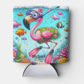 フラミンゴファンキーステイハイドライドマイフレンド 缶クーラー (正面)