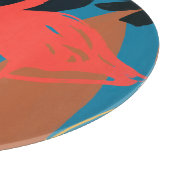 フラミンゴファンキー カッティングボード (角)