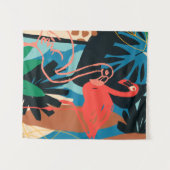 フラミンゴファンキー タペストリー (正面(横))