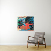 フラミンゴファンキー タペストリー (インサイチュ(横))