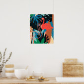 フラミンゴファンキー ポスター (キッチン)