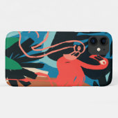 フラミンゴファンキー Case-Mate iPhoneケース (裏面(横))