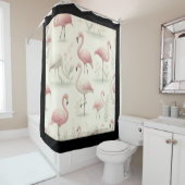 フラミンゴファンシー シャワーカーテン (インサイチュ)