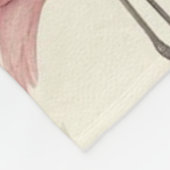 フラミンゴファンシー フリースブランケット (角)