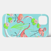 フラミンゴファンダンゴトリオ名iPadケース Case-Mate iPhoneケース (裏面 (横))