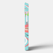 フラミンゴファンダンゴトリオ名iPadケース Case-Mate iPhoneケース (裏面 / 左)