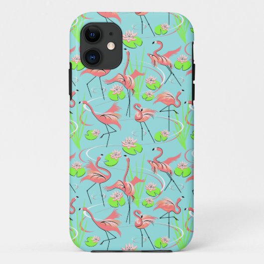 フラミンゴファンダン数々のゴiPhone 5ケース Case-Mate iPhoneケース (裏面)