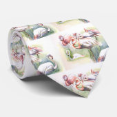 フラミンゴフィエスタタイ ネクタイ (ロール)
