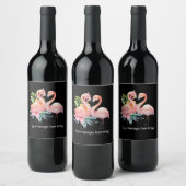 フラミンゴフィエスタ:プール&ビーチパーティー ワインラベル (ボトル)