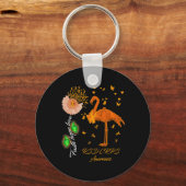 フラミンゴフェイスホープLove Rsd Crps認識度 キーホルダー (正面)