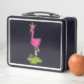 フラミンゴプリンセスと王冠 メタルランチボックス (インサイチュ)