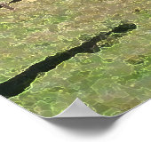 フラミンゴプリント ポスター (角)