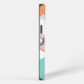 フラミンゴプールサイド iPhoneケース (右側面)
