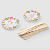 フラミンゴプールパーティーハンドファンフラミンゴパーティーの好意 ハンドファン (組立なし)