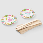 フラミンゴプールパーティーハンドファンフラミンゴパーティーの好意 ハンドファン (組立なし)