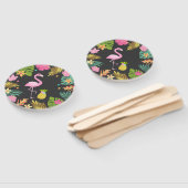 フラミンゴプールパーティーハンドファンフラミンゴパーティーの好意 ハンドファン (組立なし)