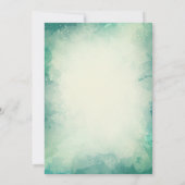 フラミンゴプール誕生日パーティー 招待状 (裏面)