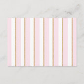 フラミンゴベビー熱帯夏の本 エンクロージャーカード (裏面)