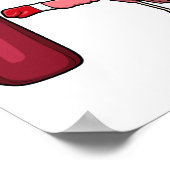 フラミンゴボクシング自己防衛ホブ ポスター (角)