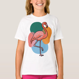 フラミンゴポップ Tシャツ