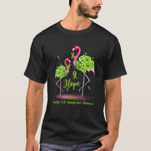 フラミンゴマントル細胞リンパ腫認識度 Tシャツ