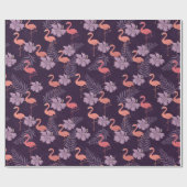 フラミンゴラッピング紙 ラッピングペーパー (フラット)