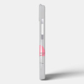 フラミンゴラブサイドモノグラムIPad Mini水平 Case-Mate iPhoneケース (裏面 / 左)