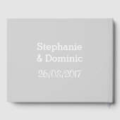 フラミンゴラブネームDates back guest book ゲストブック (裏面)