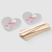 フラミンゴラブハンドファンハート ハンドファン (組立なし)