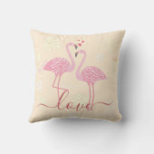 フラミンゴラブバレンタイン クッション (裏面)