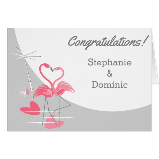 フラミンゴラブムーンおめでとうナーズ文字 (正面横)