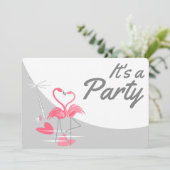 フラミンゴラブラージムーンパーティー 招待状 (スタンド正面)