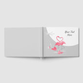 フラミンゴラブラージムーン文字ゲストブック ゲストブック (全面)