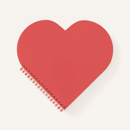 フラミンゴレッド ノートブック (正面)