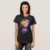 フラミンゴロボット Tシャツ (正面フル)