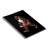 フラミンゴ付きビッグフットモーニングウォーク ノートブック (右側)