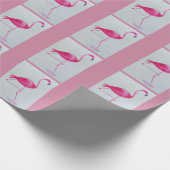 フラミンゴ包装紙 ラッピングペーパー (角)
