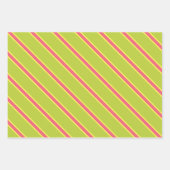 フラミンゴ及び果実包み紙シートセット ラッピングペーパーシート (正面3)