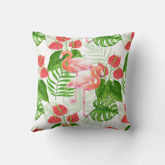 フラミンゴ園 クッション (裏面)