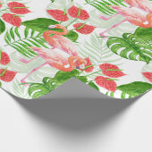 フラミンゴ園 ラッピングペーパー (角)