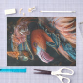 フラミンゴ夫人 薄葉紙 (クラフト)