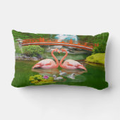 フラミンゴ家 ランバークッション (裏面)