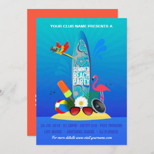 フラミンゴ島 招待状