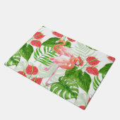 フラミンゴ庭園 ドアマット (アングル)