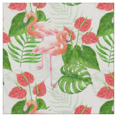 フラミンゴ庭園 ファブリック (クローズアップ)