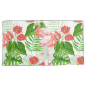 フラミンゴ庭園 枕カバー (正面右)