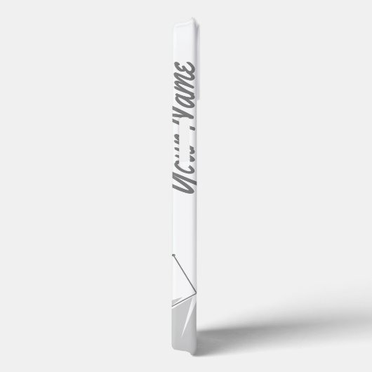 フラミンゴ愛の大きな月の名前iPadケース Case-Mate iPhoneケース (裏面 / 右)