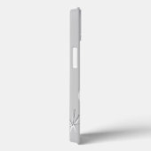 フラミンゴ愛サイド名IPadケース水平 Case-Mate iPhoneケース (裏面 / 右)