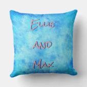 フラミンゴ愛好家 クッション (裏面)